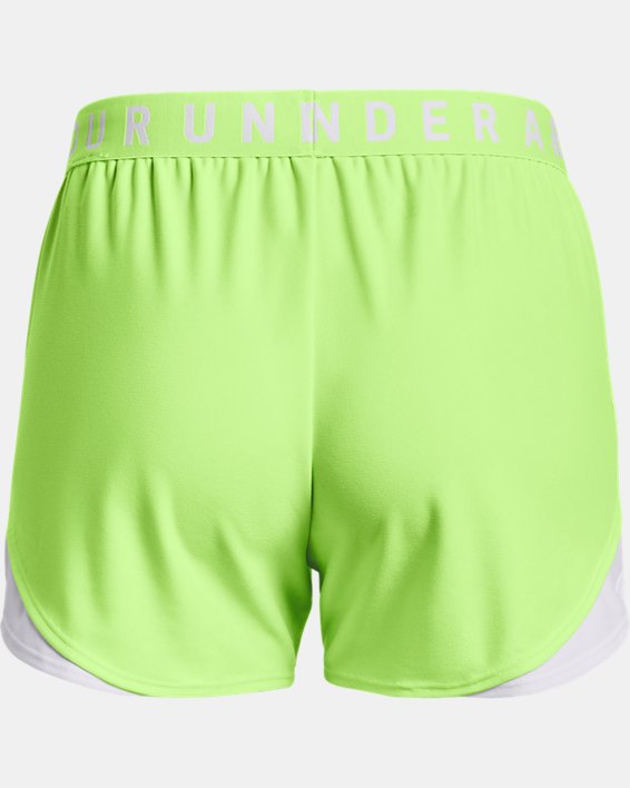 Damen UA Play Up 3.0 Shorts, Green, pdpMainDesktop image number 5